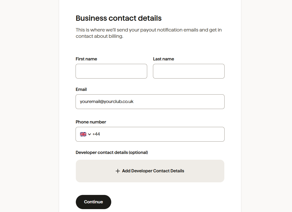 Sports Club Management Software UK.