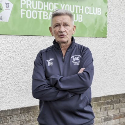 Duncan Graham, Chairman of Prudhoe Youth Club FC